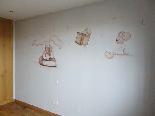 pintura de paredes para niños